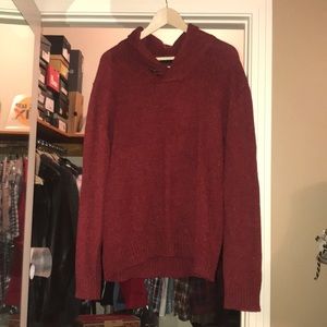 Red Sweater 55% cotton 45% acrylic